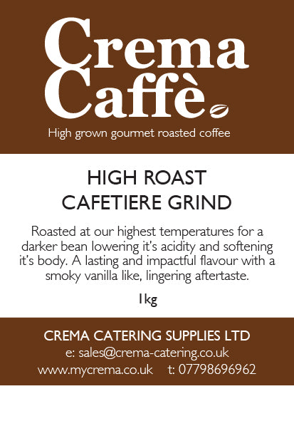 High Roast Cafetiere Grind