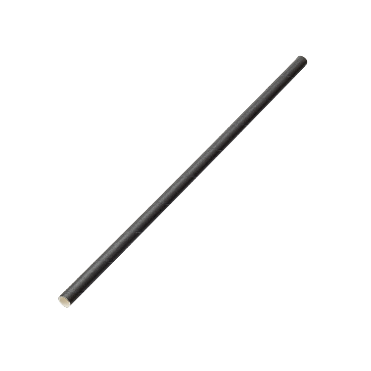 Black Paper Straw (250)