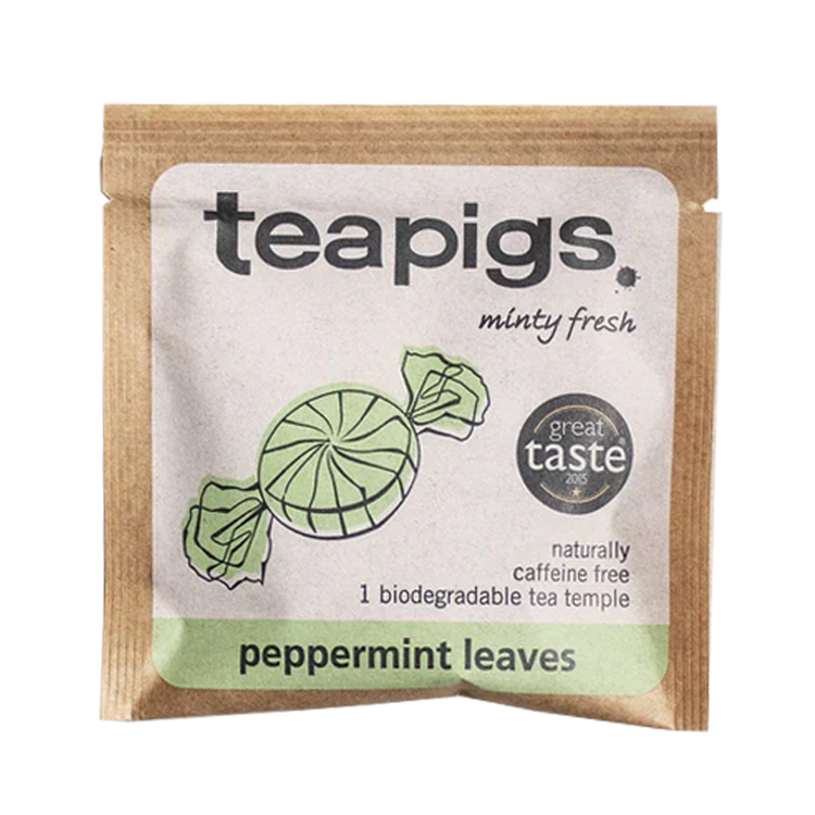 Teapigs Peppermint Leaves Individually Wrapped Envelopes (50)