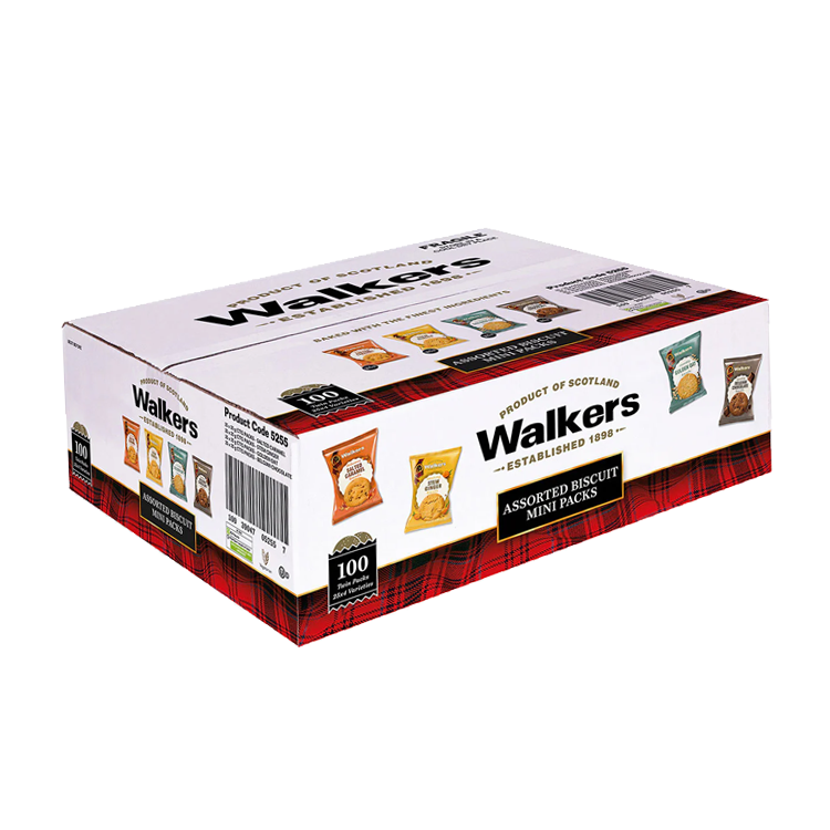 Walkers Biscuit Assortment x100 (25 of 4 varieties)