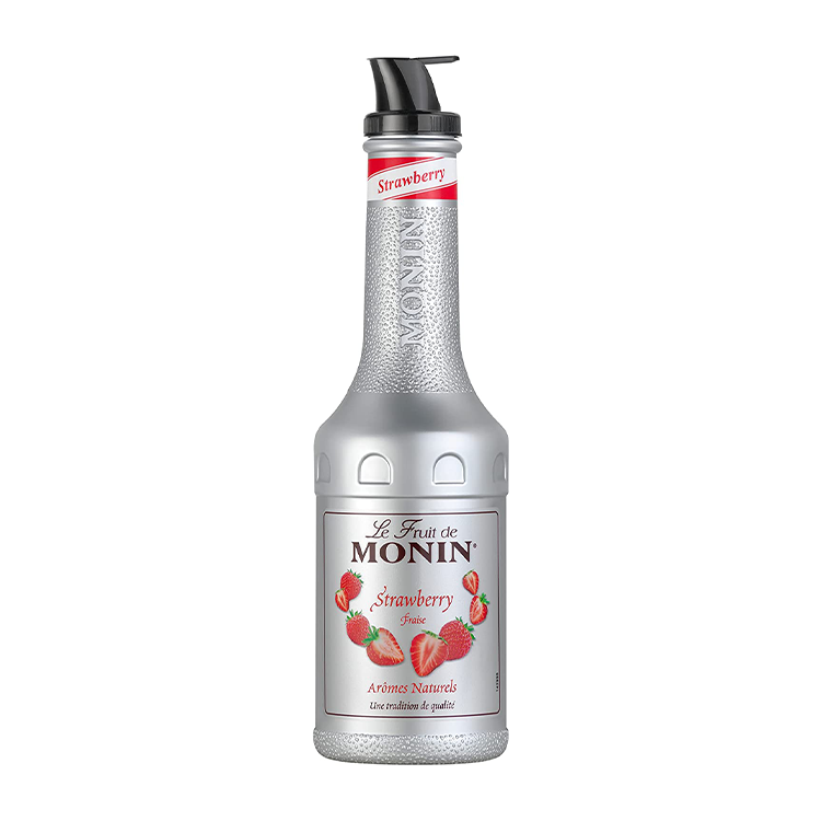 Monin Strawberry Puree 1 Ltr Bottle
