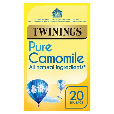 Twinings Pure Camomile Tagged & Enveloped Teabags x20