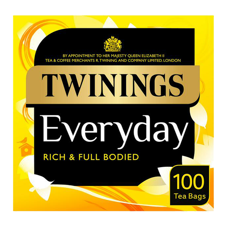 Twinings Everyday Brew Tagged Teabags x100